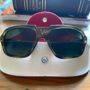 Vintage original Vuarnet sunglasses with glasses case